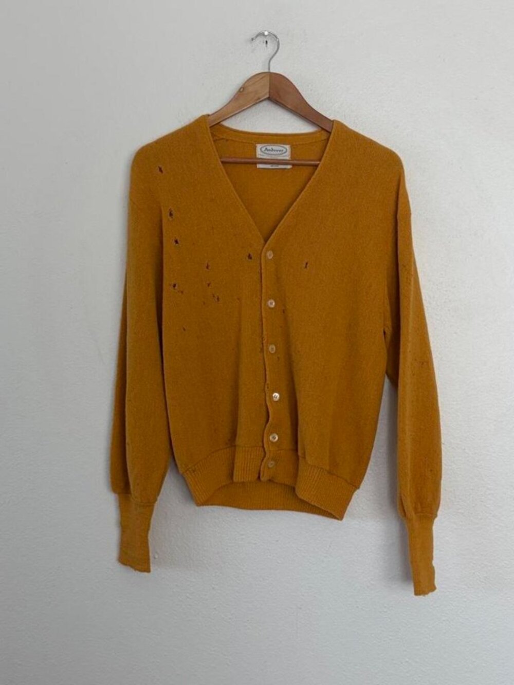 American Vintage Women's Yellow Cardigan